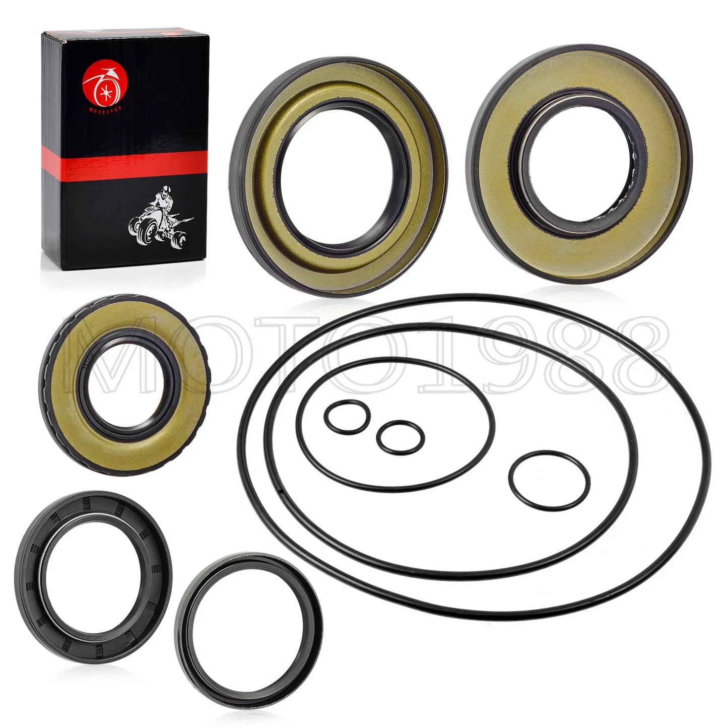 Rear Axle differential O Ring seal 2x4 for Suzuki Ozark 250 LTF250 (2002–2014)