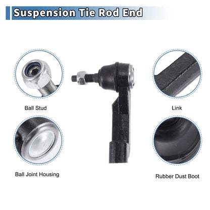 Front Outer Tie Rod End Links for Jeep Liberty (2008-2012)