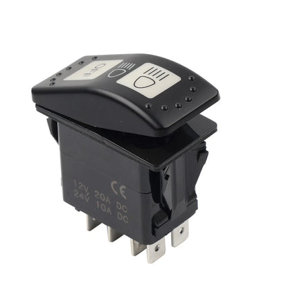 High Low Off Light Headlight Switch for Can-Am Defender Maverick (2016-2023)