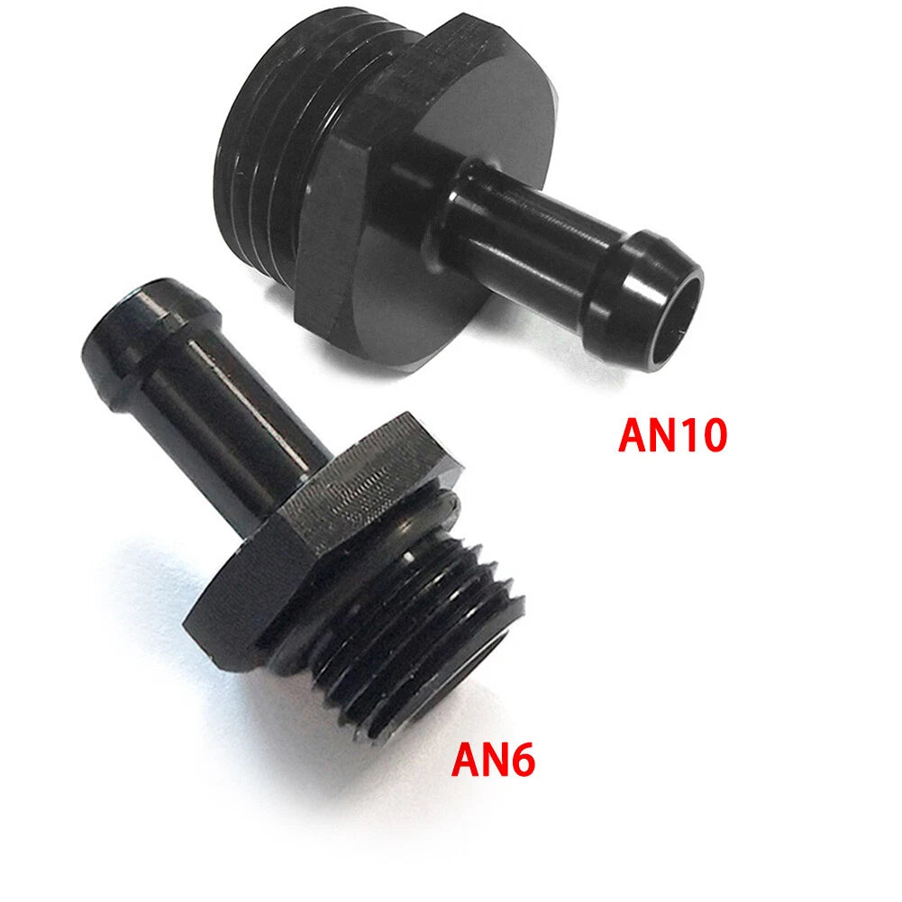6AN Hose Fitting ORB Male O Ring Boss Fuel Line Adapter for Car