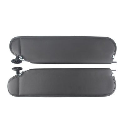 2 x Black Sunvisor Cover for Jeep Wrangler TJ (1997-2002)
