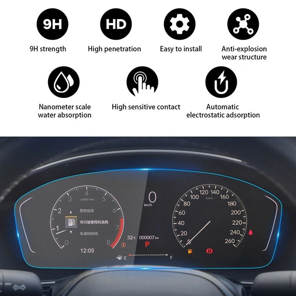 1x Car Dashboard Screen Film 11th Protection for Civic (2022–2022)
