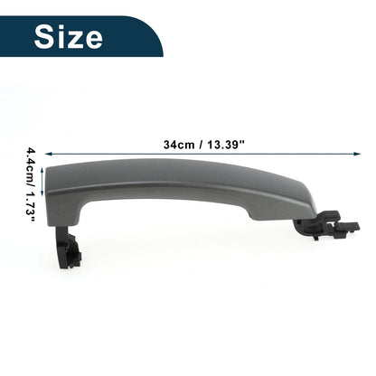 Exterior Door Handle for Land Rover Discovery 4 (2010-2016) Black Gray