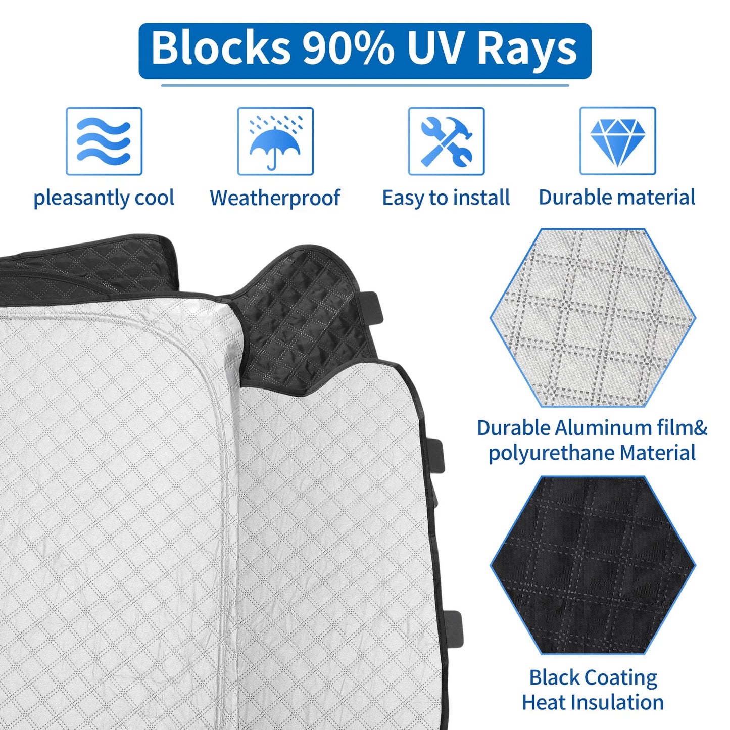 Car Window Cover for Suzuki Spacia MK04 Series (2013-2023)