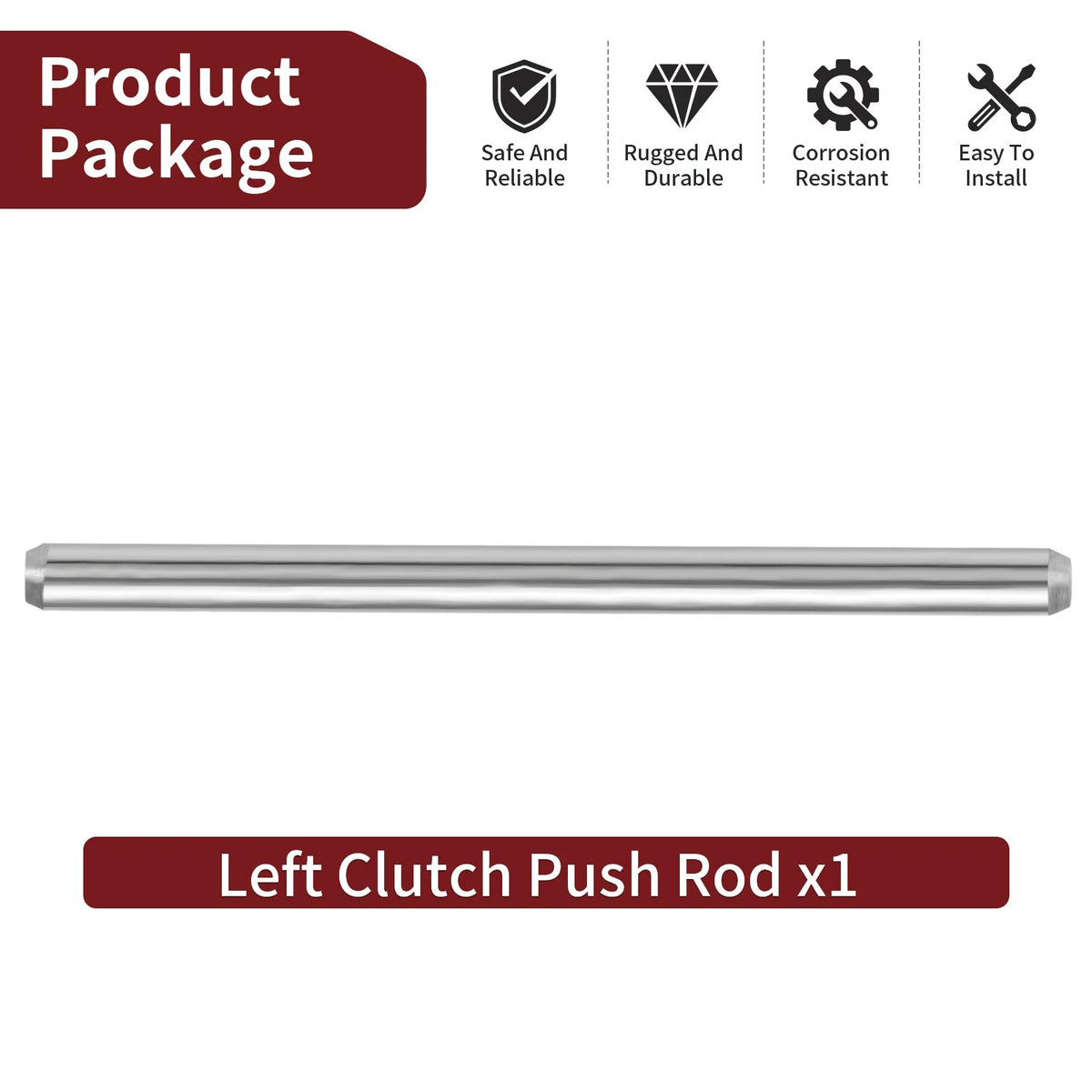 Left Clutch Push Rod for Suzuki GS500E/GS550L 1983-1986