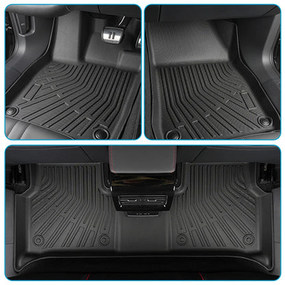 Anti-Scratch TPE Floor Mats for Ford Ranger 2022-On Dual Cab