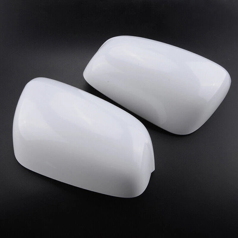 Side View Mirror Cover Trim for Honda Fit/Jazz 2009-2013 - ABS White (2009-2013)