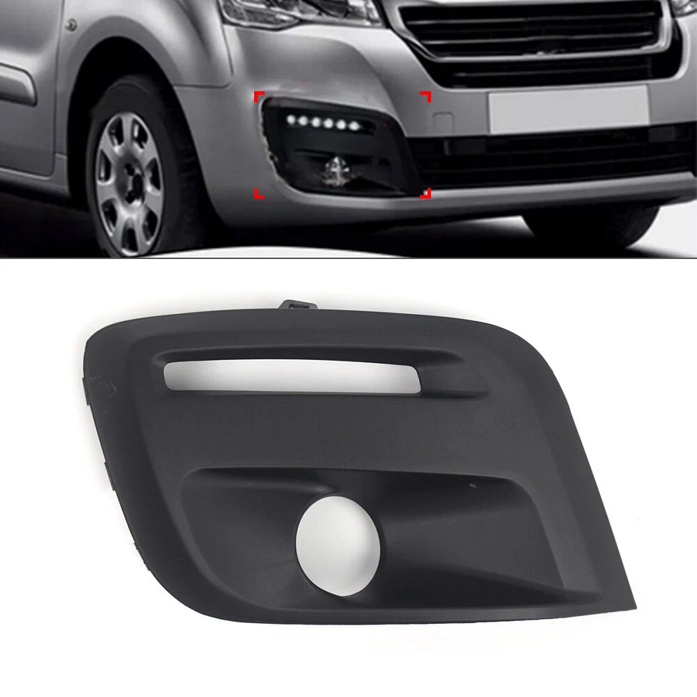 Front Right Fog Light Grills for Citroen Berlingo, Peugeot Partner (2015-2019)