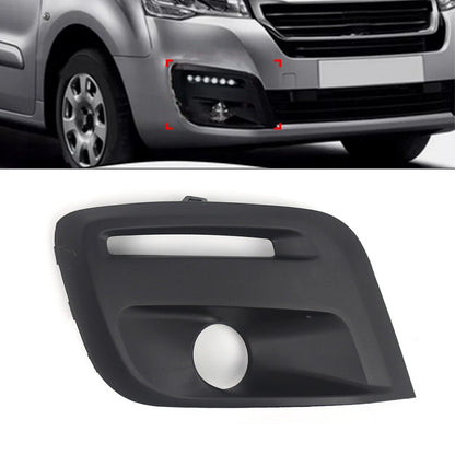 Front Right Fog Light Grills for Citroen Berlingo, Peugeot Partner (2015-2019)