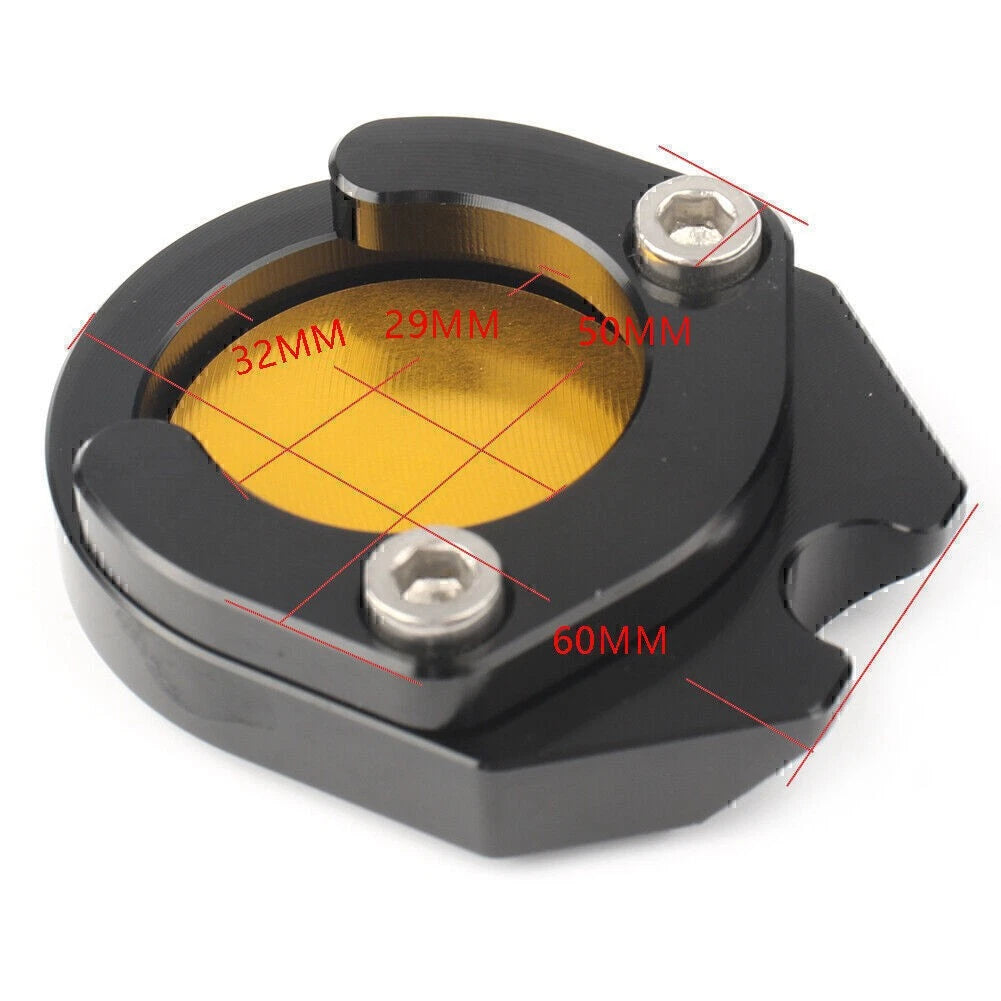 Foot Side Stand Plate Enlarger Pad for Yamaha XMAX 125 400 NVX155 NMAX125