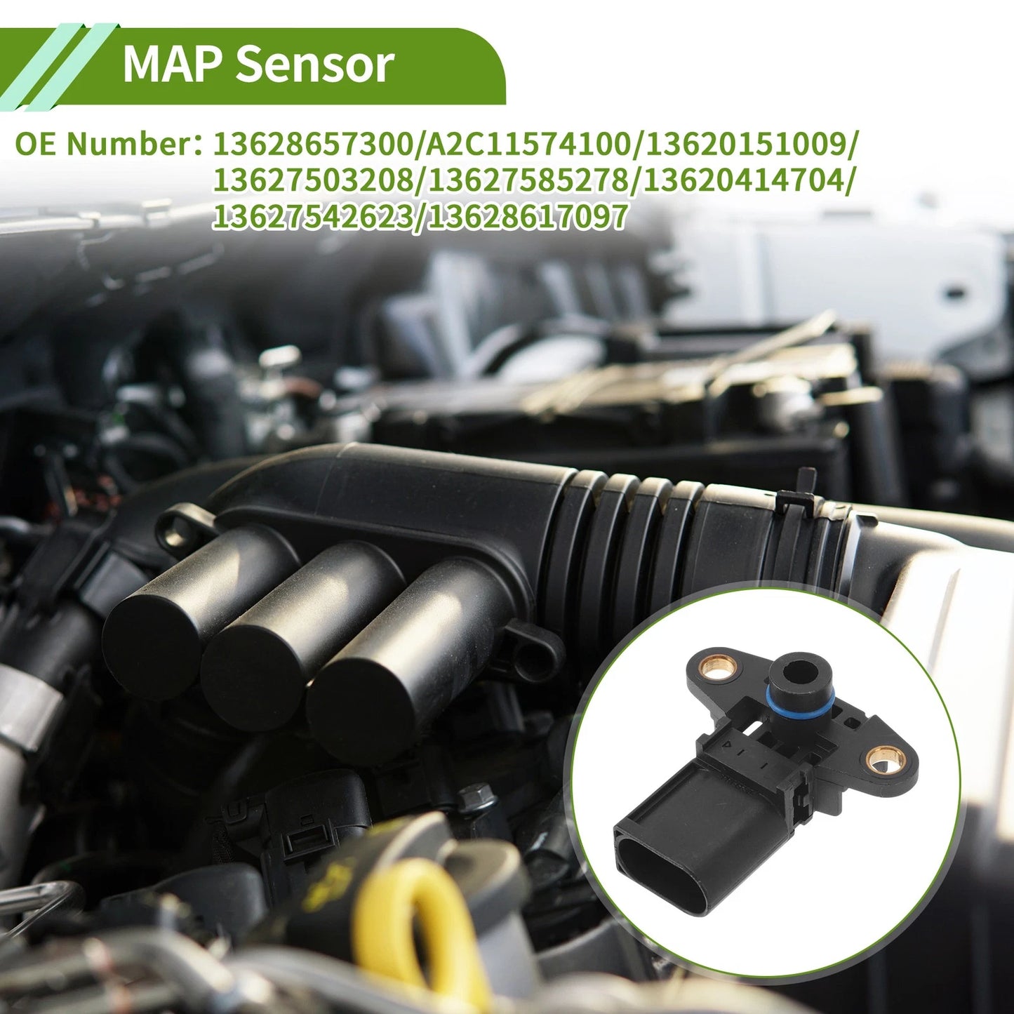 MAP Sensor for BMW 323i E90 (2006-2010)