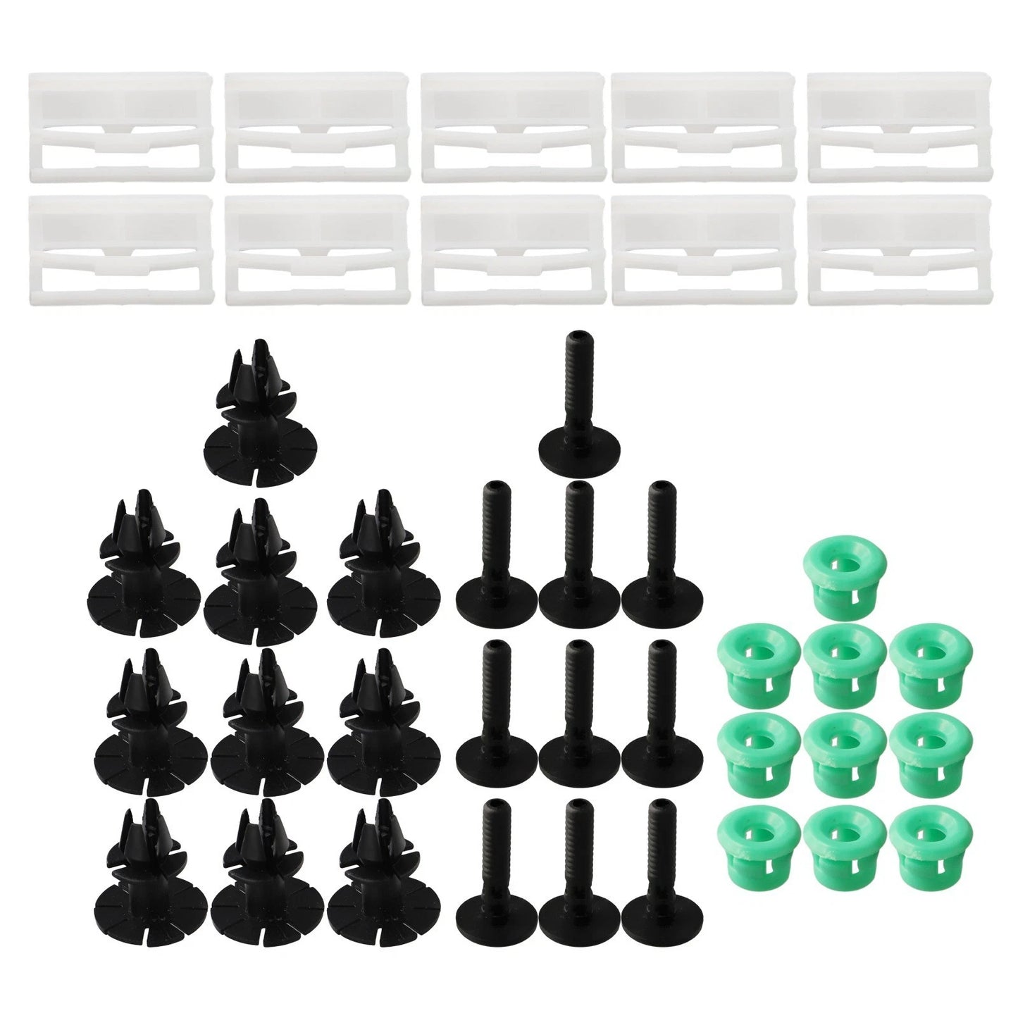 2 x Clips Car Side Skirt Fitting Accessory Parts for 3-Series E90–E91