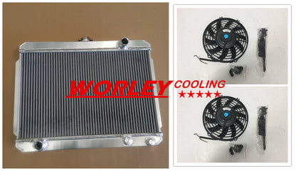 Aluminum Radiator with Fans for Holden Gemini (1975-1986)