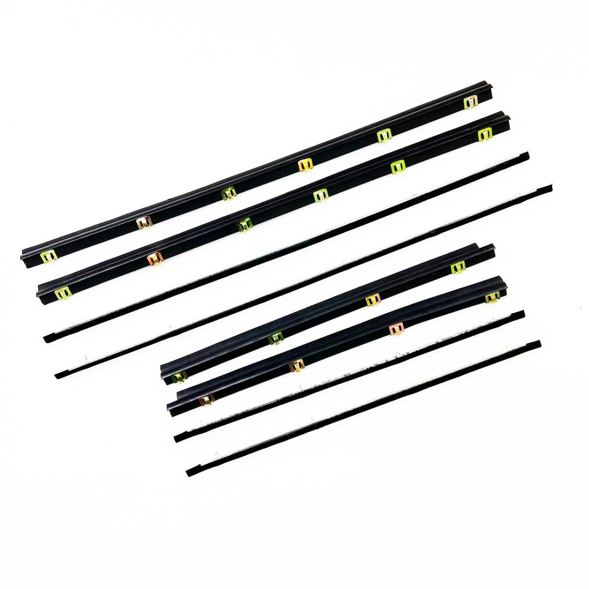 Weatherstrip Door Belt L+R Set 8 Fits Toyota Corolla KE30 TE31 SED 1974-79 AD12