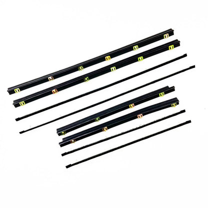 Weatherstrip Door Belt L+R Set 8 Fits Toyota Corolla KE30 TE31 SED 1974-79 AD12