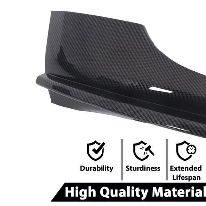 Carbon Black Front Bumper Lip Splitter for Tesla Model 3 (2017-2023)