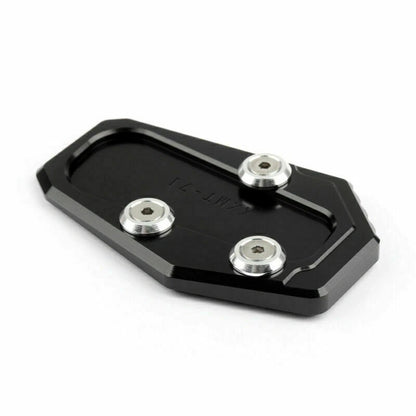 Side Pad Stand Extension Plate for BMW R1200RT (2014-2015) Black