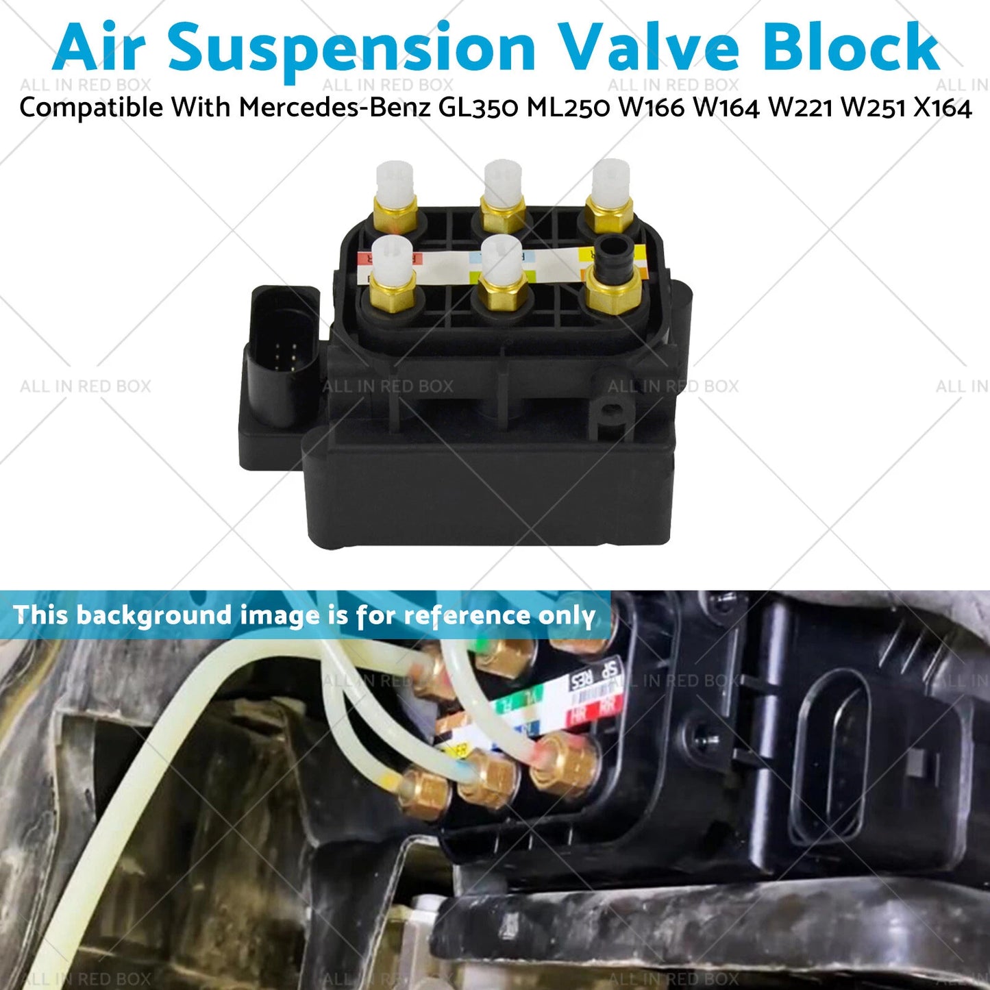 Air Compressor Pump Valve Block for Mercedes-Benz W164 W166 W221 W251