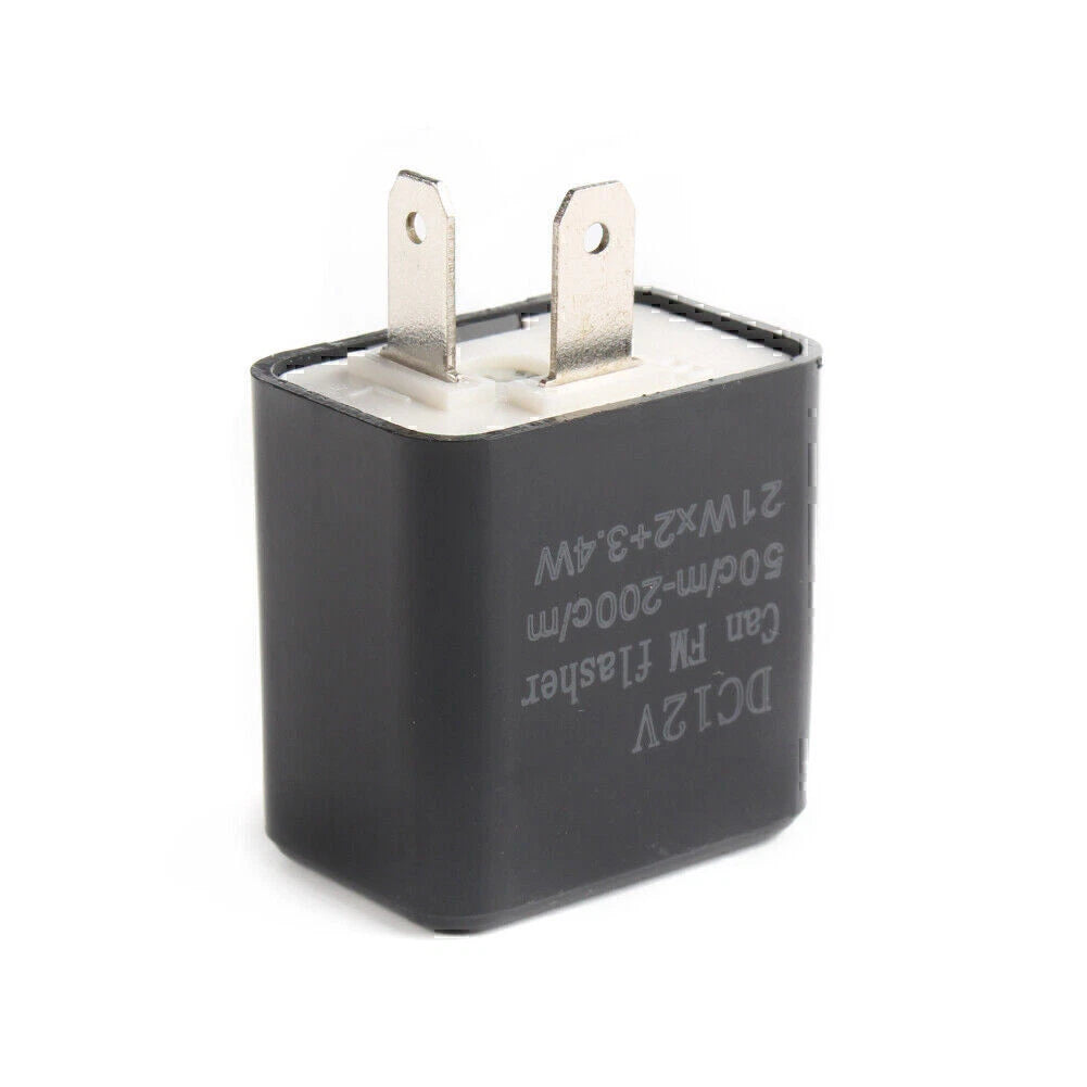Adjustable LED Flasher Relay for Turn Signal Light - Black
