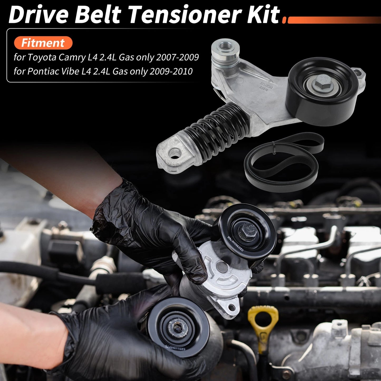 Drive Belt Tensioner for Toyota Camry L4 2.4L (2007-2009)