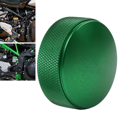 Rear Brake Fluid Reservoir Cap Green for KAWASAKI ZX-6R ZX636 ZX-10R Z900RS Z400