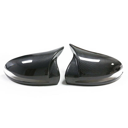 Carbon Fiber Side Mirror Cover Caps for Benz W222 W213 W205 X205 (2014-2023)