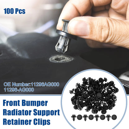 100pcs Front Bumper Radiator Support Clips for Infiniti FX35 (2003-2008)