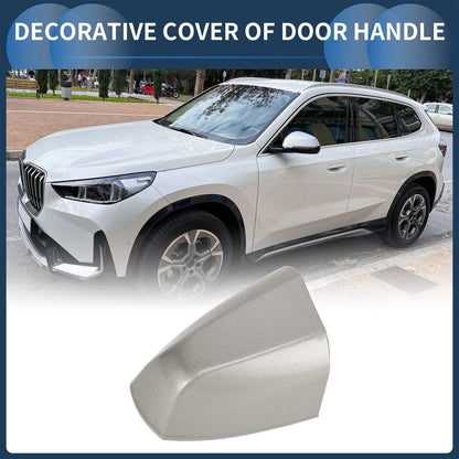 Front Left Door Handle Cover for BMW X1 X2 (2015-2018) Silver Tone