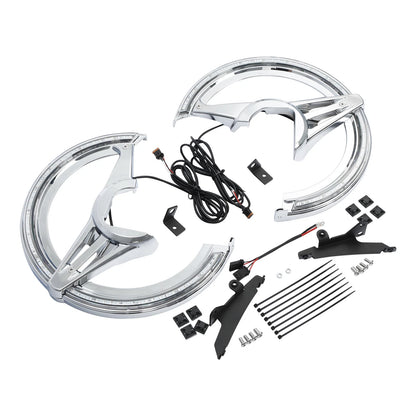 Brake Rotor Covers LED Lights for Honda Goldwing 1800 (2018-2025)