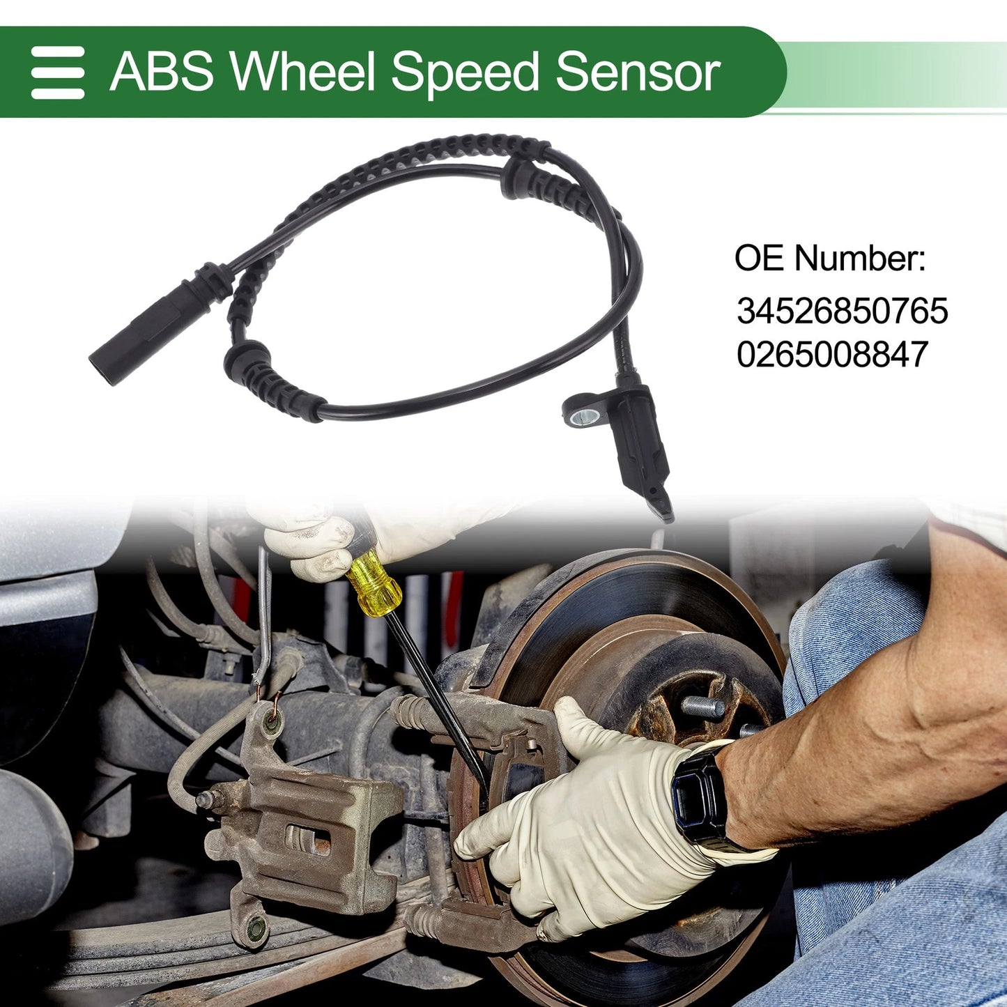 ABS Wheel Speed Sensor for BMW X1 (2016-2019) - 1 x Sensor