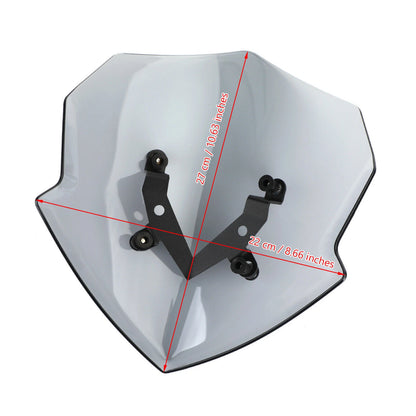 Windshield for Kawasaki Z125 (2019-2020) Gray