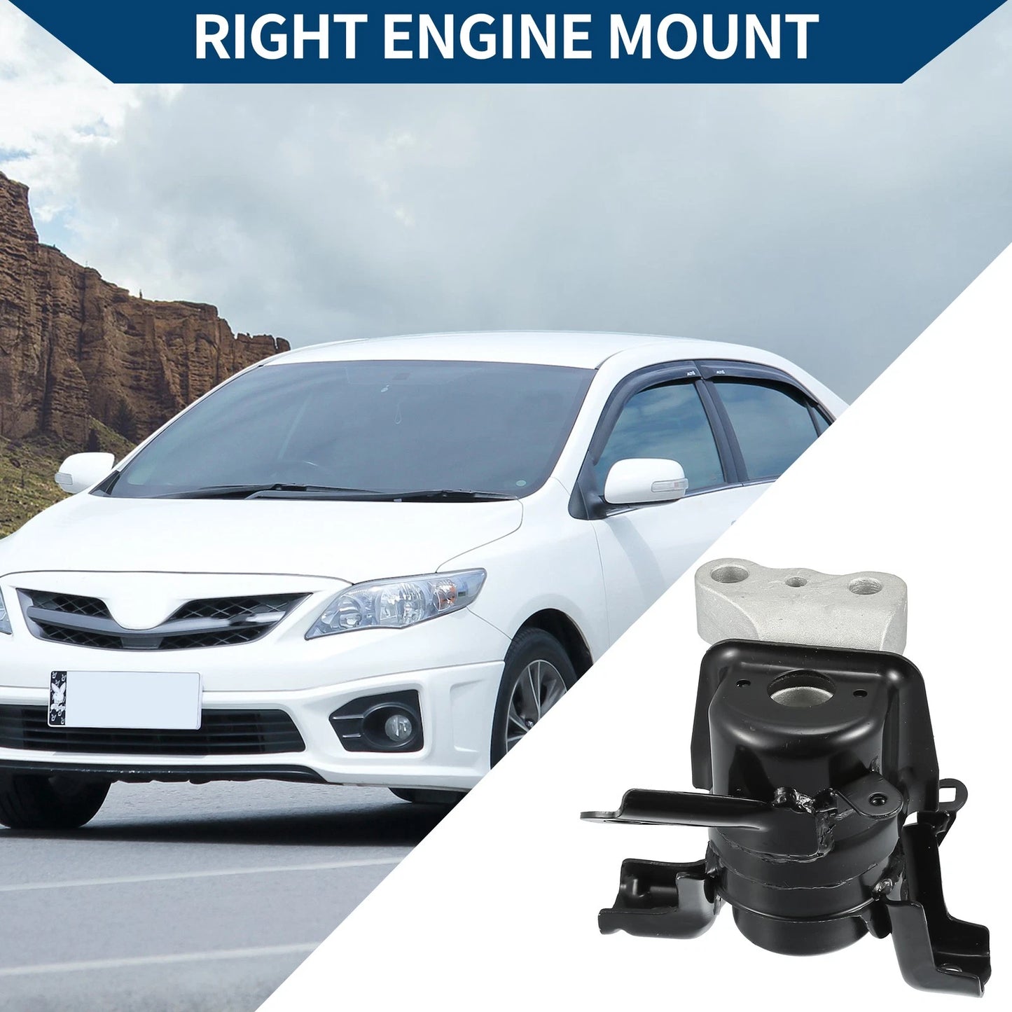 Engine Mount Right for Toyota Corolla 1.8L (2009–2013)