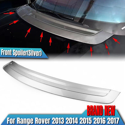 1x Silver Front Bonnet Trim Cover for Range Rover L405 (2013-2021)