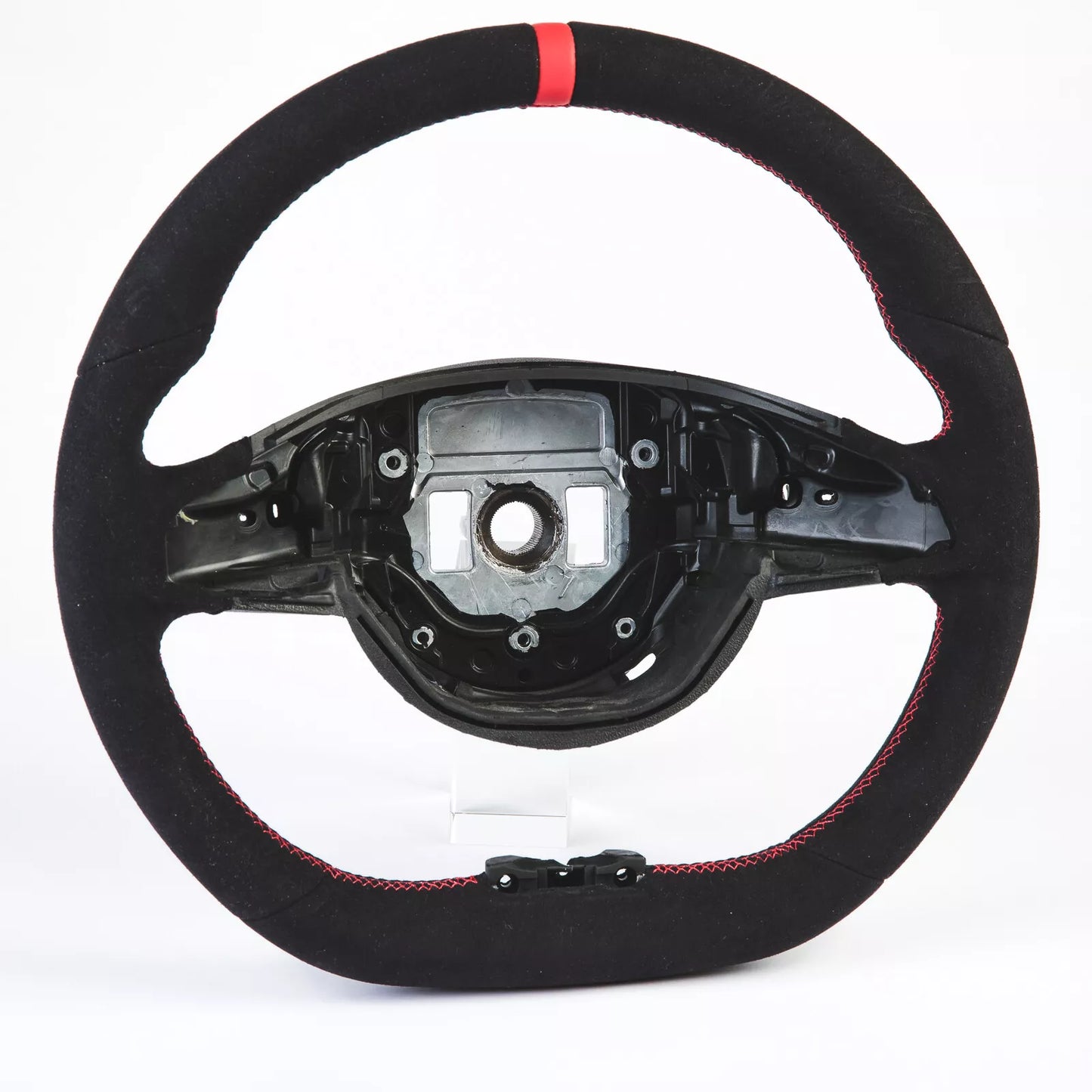 Flat Bottom Steering Wheel Suede for Mercedes Benz C-Class (2015-2021)