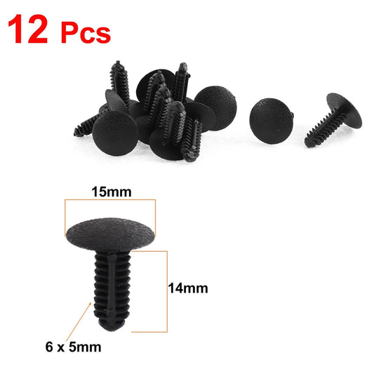 12 x Plastic Fir Tree Retainer Clips 19mm for Ford