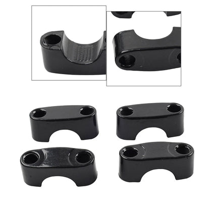 Black 22mm 7/8" Handlebar Mount Clamp Riser for Dirt Pit Bike ATV