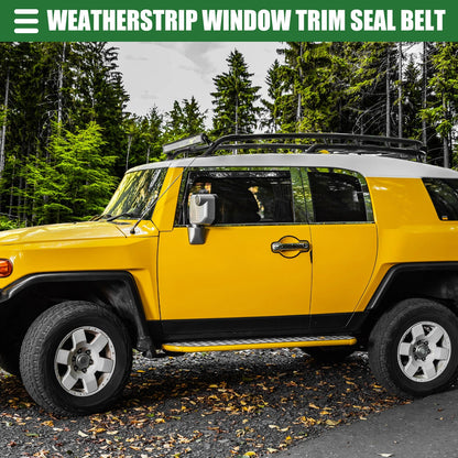 Front Left Door Window Belt Weatherstrip for Toyota FJ Cruiser (2007-2014)