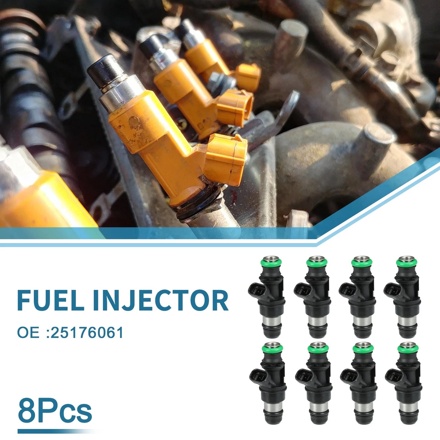 8.1L Fuel Injector for Chevy Silverado 2500 HD (2001 - 2006)