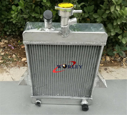 3 x Core Aluminum Radiator & Fan for Triumph GT6 (1966-1973)