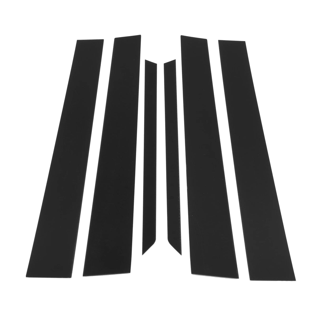 6 x Door Pillar Window Trim for Toyota Prius (2005–2009)