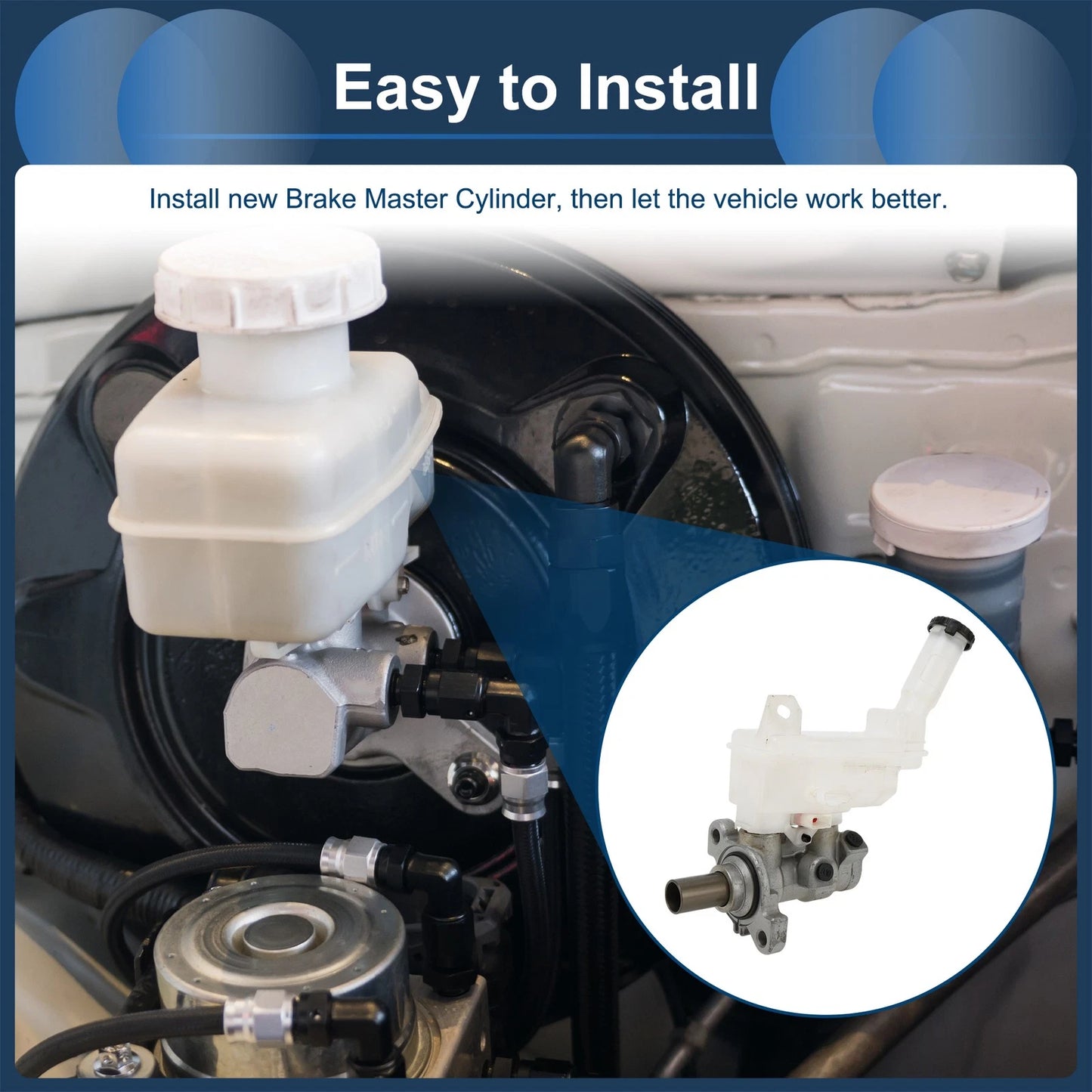 Brake Master Cylinder for Nissan Tiida Versa 1.6 1.8 (2007-2013)
