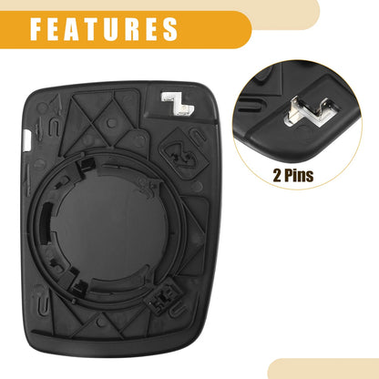 Left Rear View Mirror Glass for Land Rover RR Sport (2006-2009)