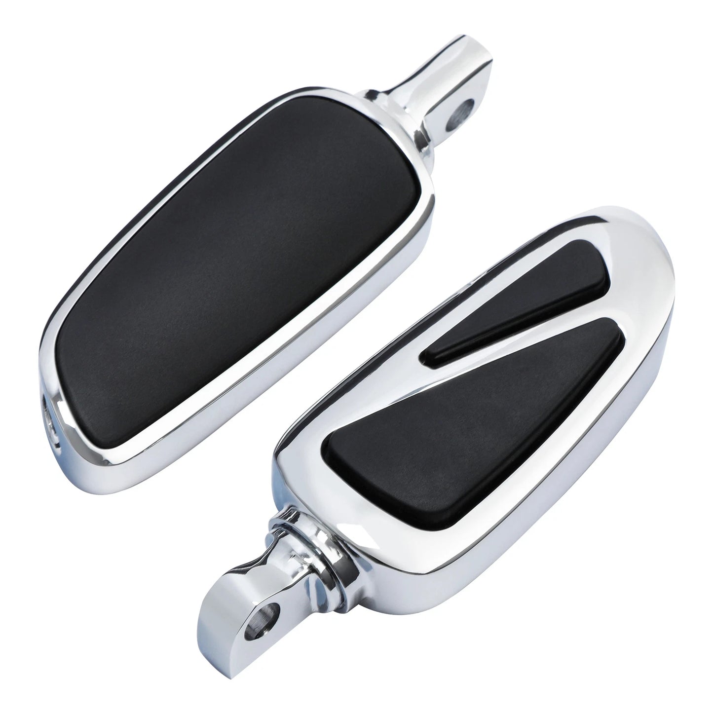 Chrome Male Mount Footrest Pegs for Harley Touring Sportster XL883 1200