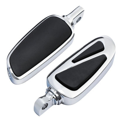 Chrome Male Mount Footrest Pegs for Harley Touring Sportster XL883 1200