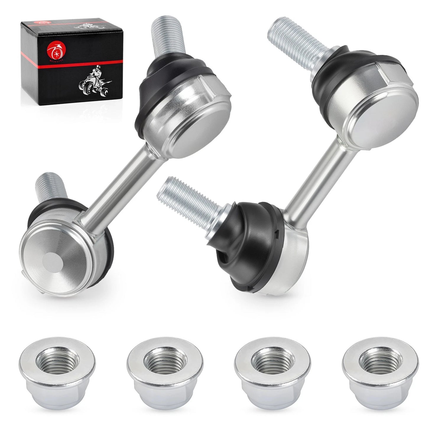 Front Stabilizer Bar End Links Ball Joint for Can-Am Maverick X3 (2018–2024)