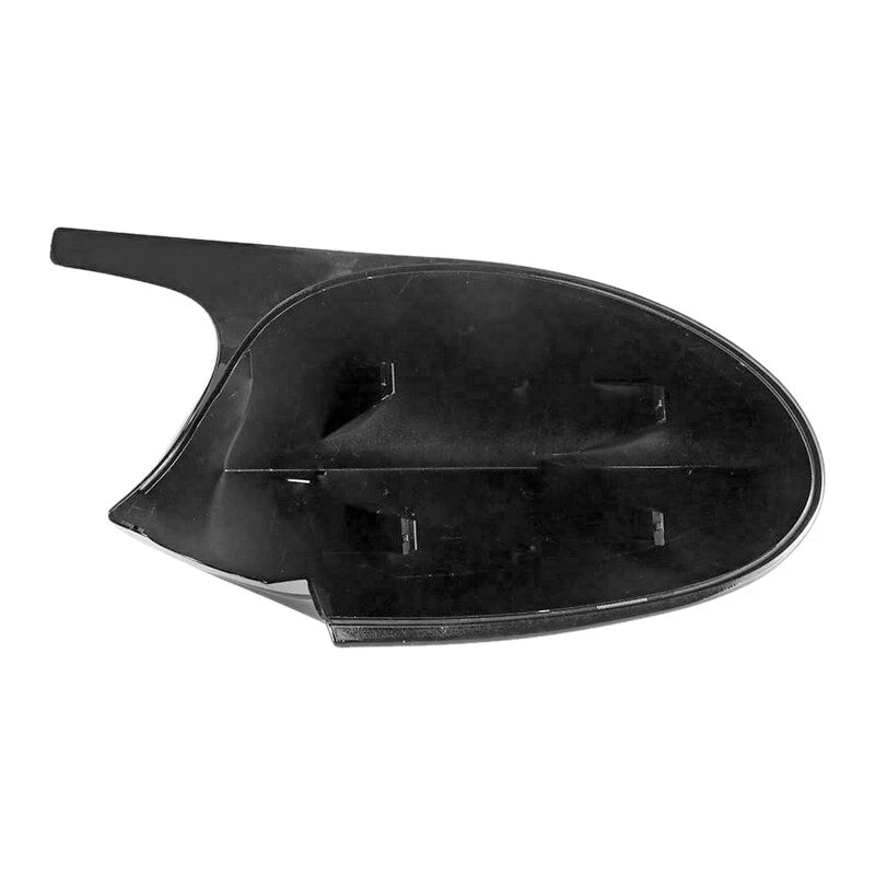 Glossy Black Rear View Mirror Cap Covers for BMW E81 E82 E87 E88 (2006-2013)