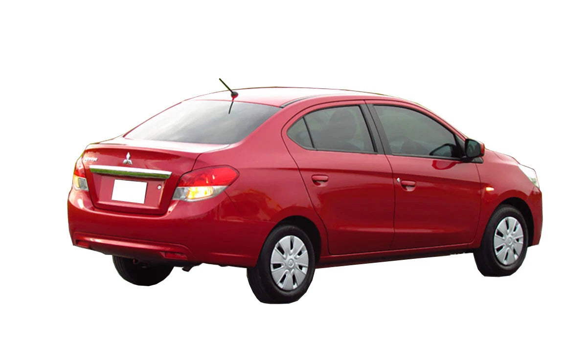 RH Mirror Cover Red for Mitsubishi Mirage, Attrage Sedan (2013-2020)