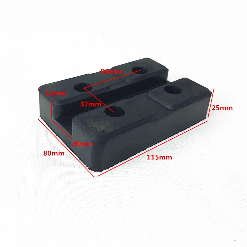 4 x Heavy Duty Rubber Arm Pads for Car Auto Lift Truck Hoists