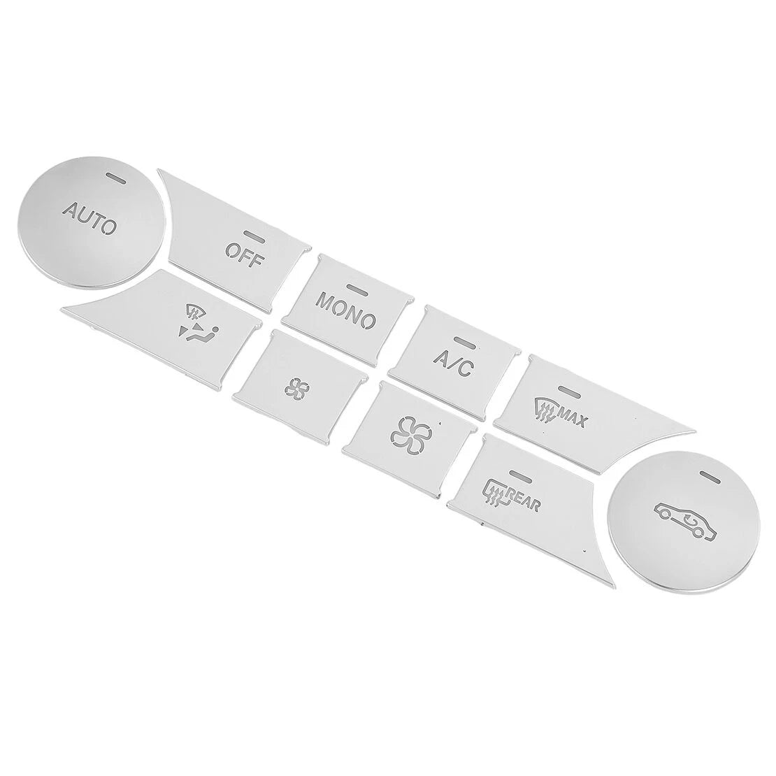 Set Center Air AC Button Cover for Mercedes Benz C GLK Class (2008-2015)
