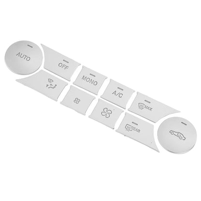 Set Center Air AC Button Cover for Mercedes Benz C GLK Class (2008-2015)